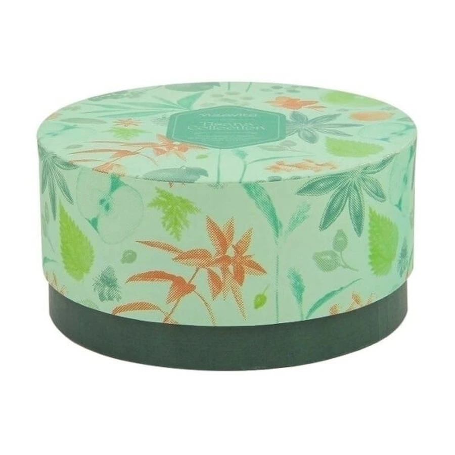 Neavita Bio cutie rotundă verde cu 40 de ceaiuri pe bază de plante asortate