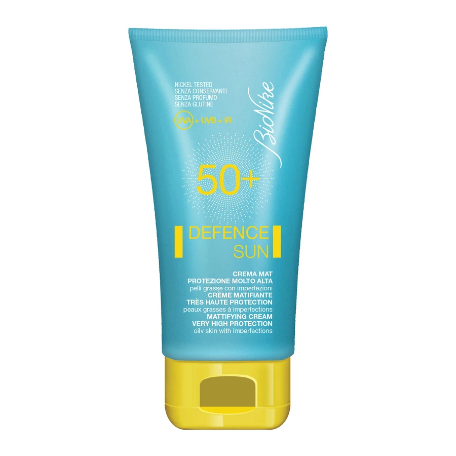 Cremă de protecție solară pentru ten gras 50+50ml