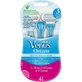 GILLETTE VENUS OCEAN SHAVERS GEBRUIKT&JET 3 MESSEN PZ.3+1 GRATIS