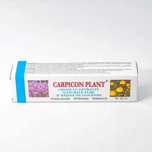 Crème met puur natuurlijke extracten en Carpicon Plant naaldhars, 50 ml, Elzin Plant
