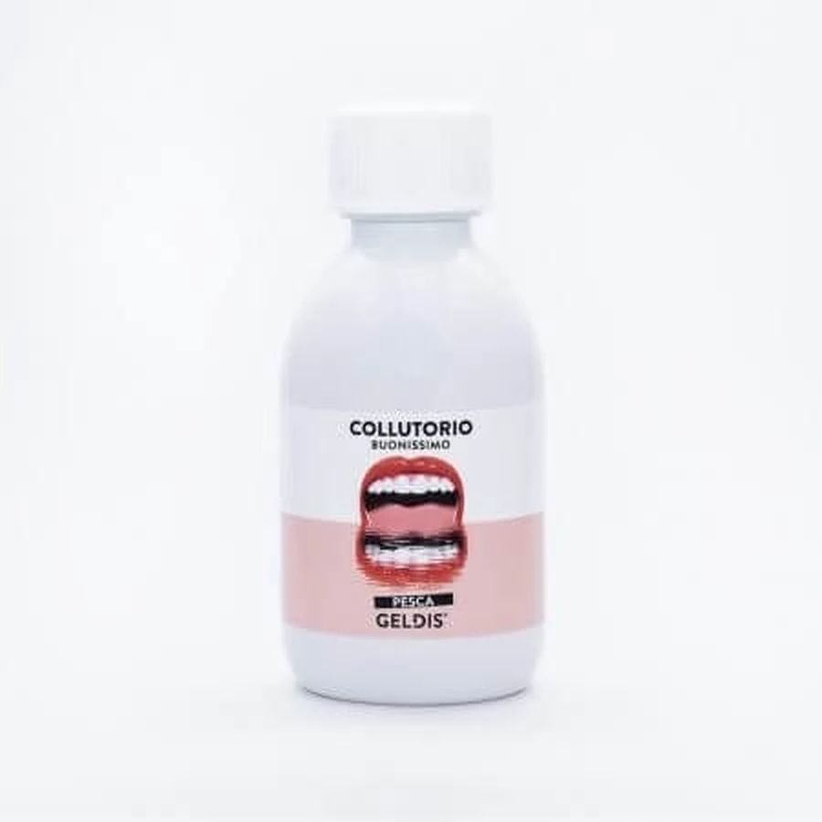 GELDIS Bain de bouche à la pêche 200ml
