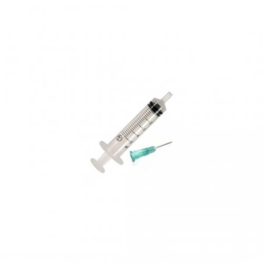 Pic Spritze 5 ml Nadelstärke 22x0.5 Zentrum Luer Lock Konus