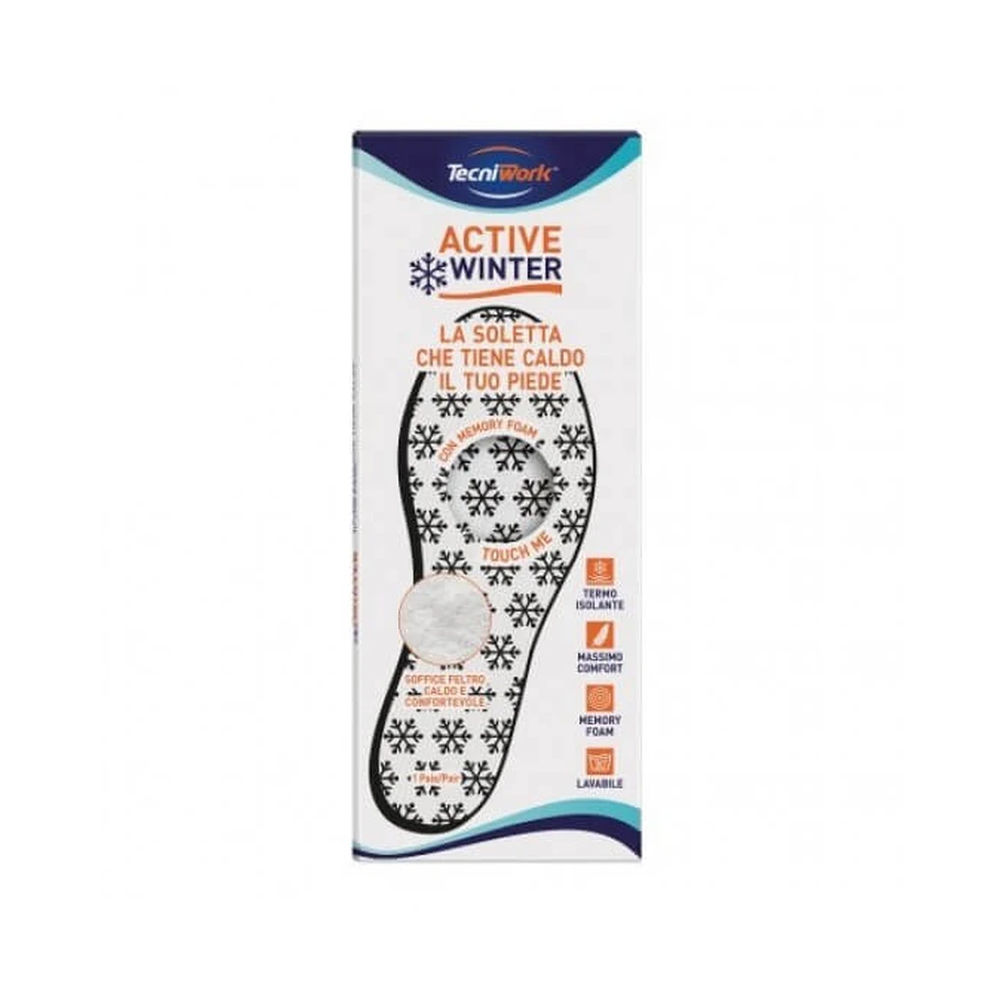 Memory Foam Active Winter 35 Insoles