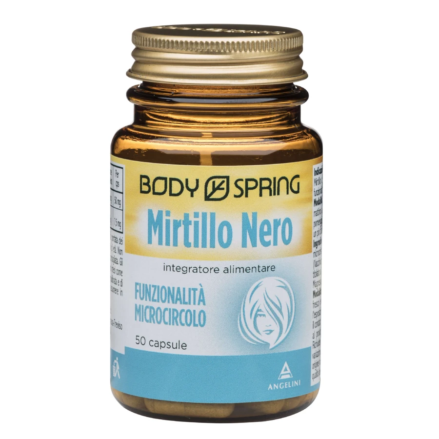 Body Spring Arándano Rojo 50 Cápsulas