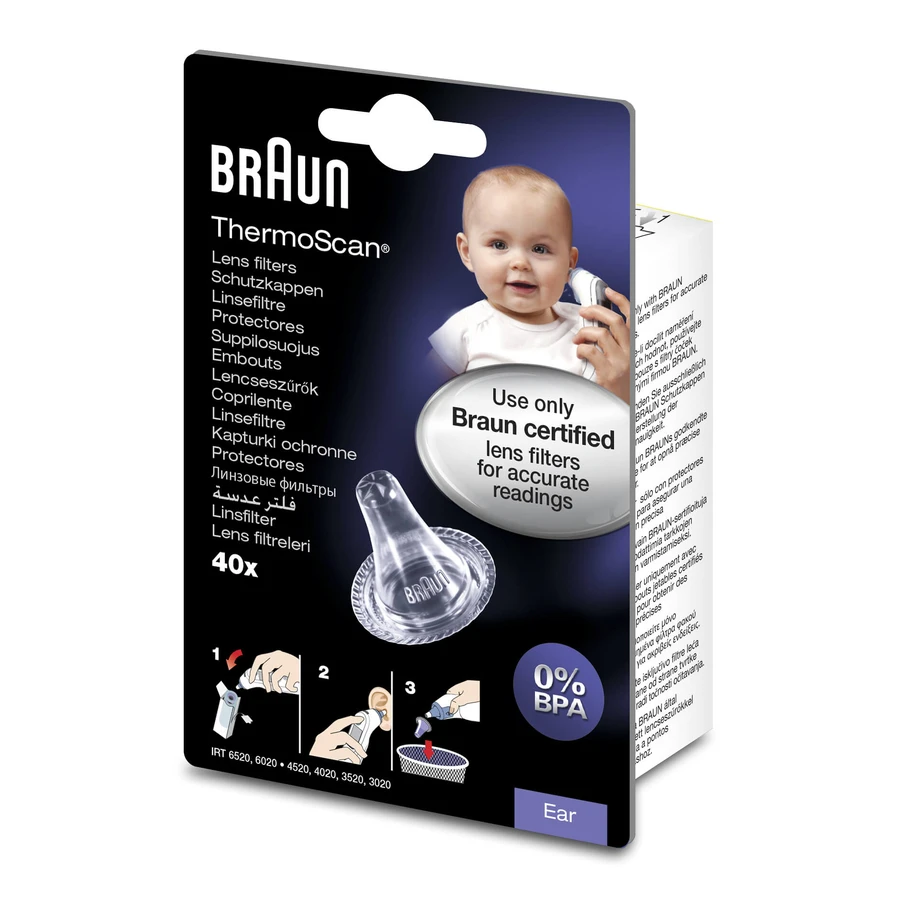 BRAUN THERMOSCAN SONDE DEKSEL