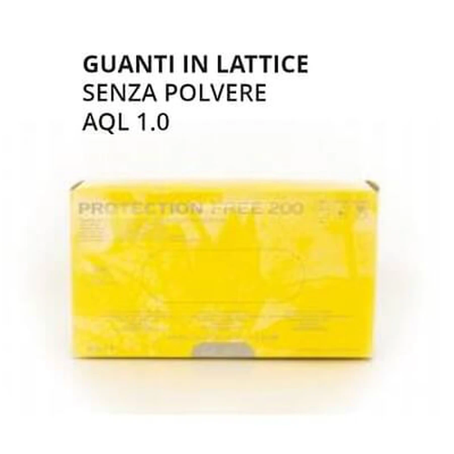 Gants en latex non poudrés Large 100 pièces