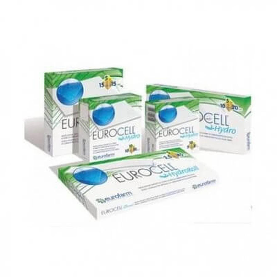 Eurocell Hydrocell Hydrocm 5x5cm 10-teilig Cmc Fiber Hydroactive Dressing