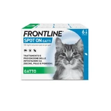 Frontline Spot On cat parasite 4 pipettes fipronil against fleas