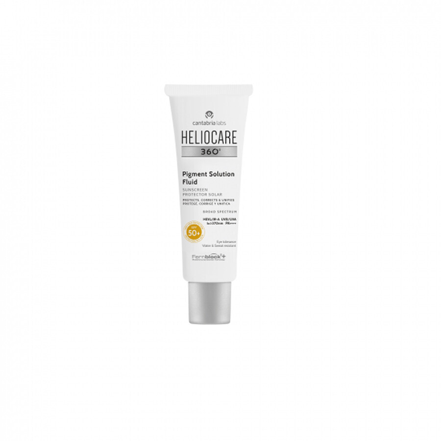 Zonnebeschermingsvloeistof SPF50+ Heliocare 360º Pigment Solution, 50 ml, Cantabria