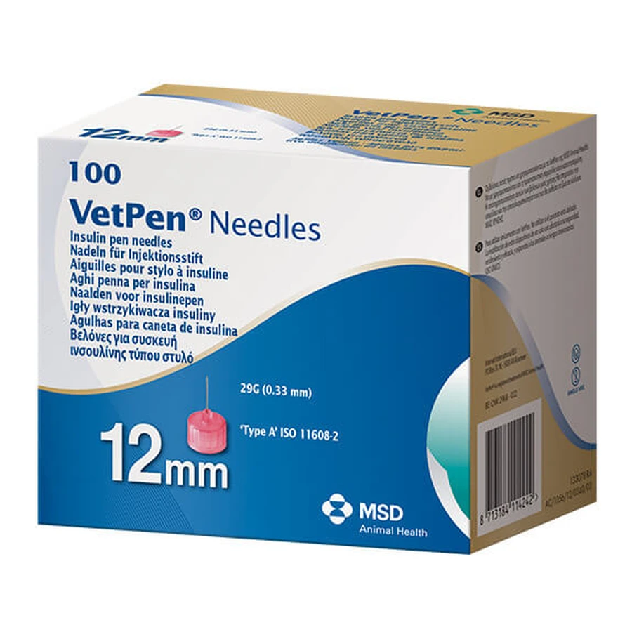 Agujas VETPEN 29g/12mm 100pcs