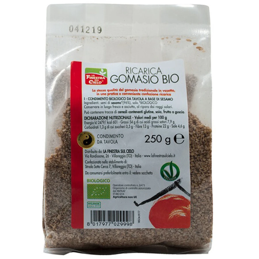 GOMASIO REFILL 250G BIO