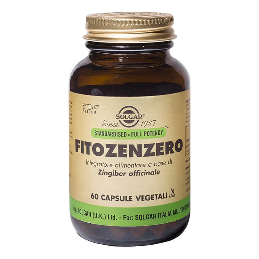 Solgar Fitozenzero 60 plantaardige capsules