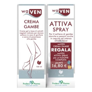Waven Cremă pentru picioare 100ml + Spray activ