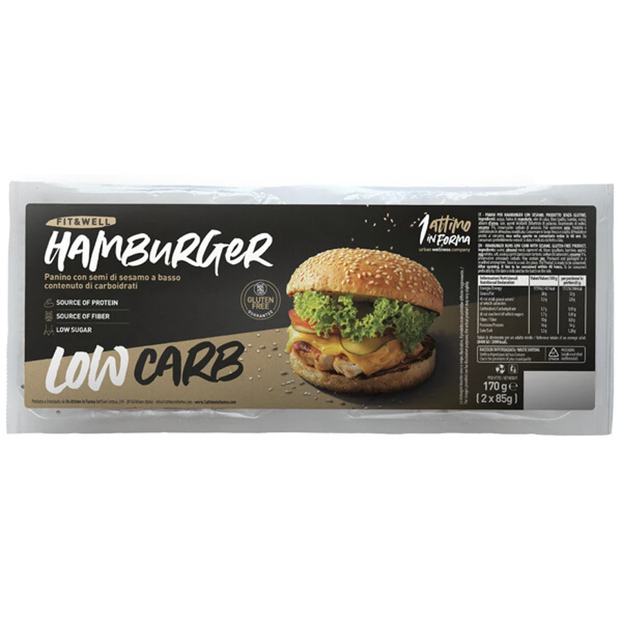 LOW CARB BUN SESAMO 2PZ 85G