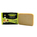 Peeling Active Soap mit Aprikosenkernen, Karotte, Avocado und Zitrusnoten 100 g Verre de Nature