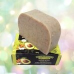 Peeling Active Soap mit Aprikosenkernen, Karotte, Avocado und Zitrusnoten 100 g Verre de Nature