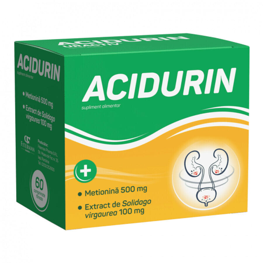 Acidurin, 60 filmomhulde tabletten, Fiterman Pharma
