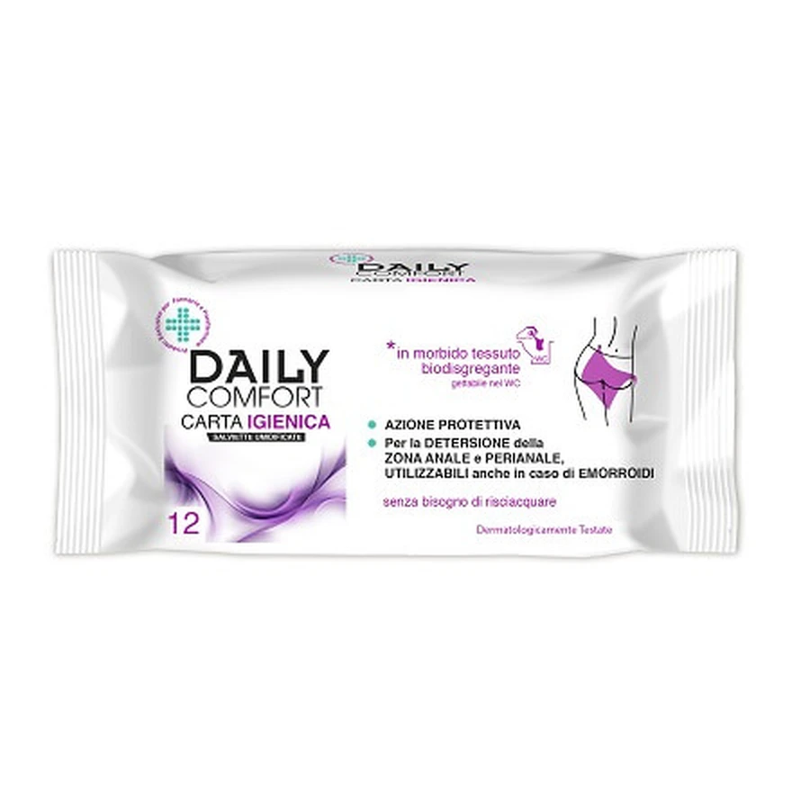 DAILY COMFORT TOILET PAPER 12PCS
