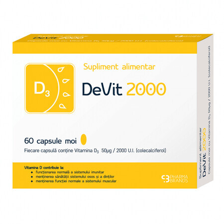 DeVit 2000, 60 softgels, Pharma Brands