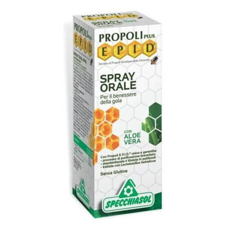 Epid propolis spray avec aloès, 15 ml, Specchiasol