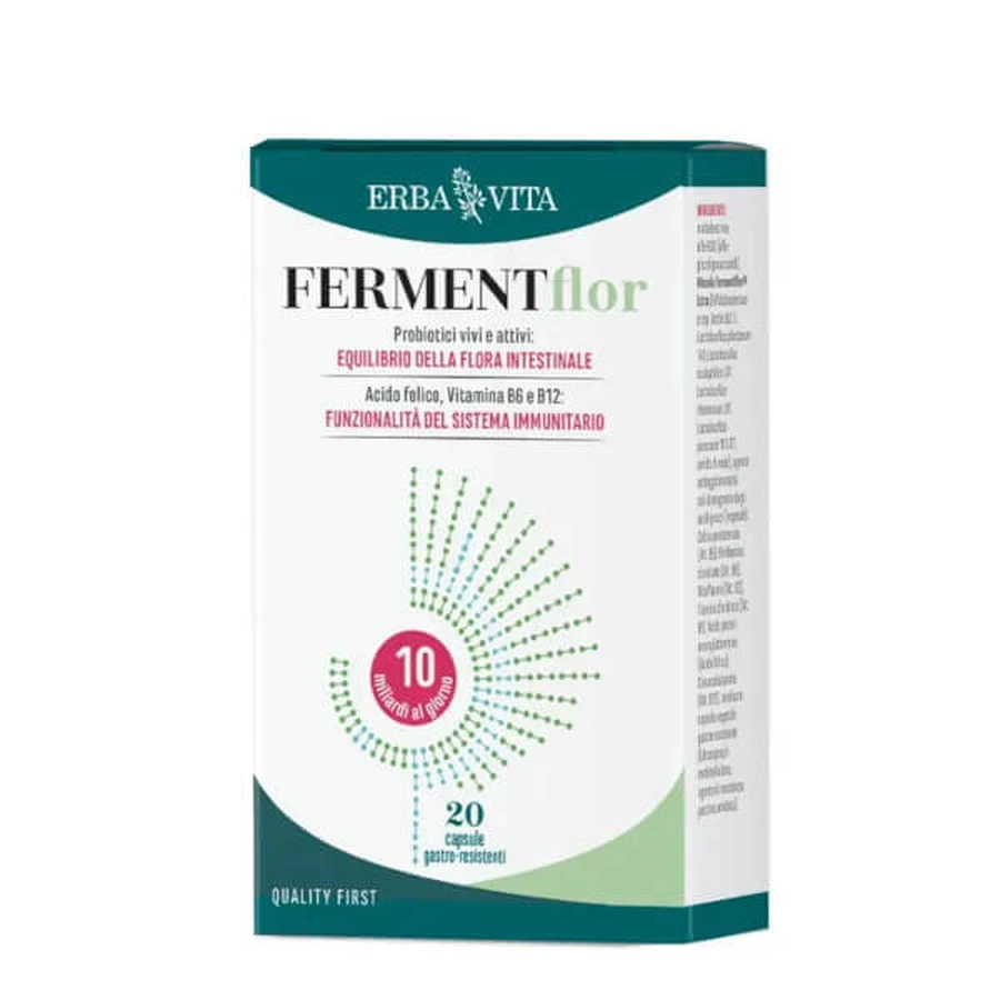 Herb Vita Fermentflor 20 Capsules