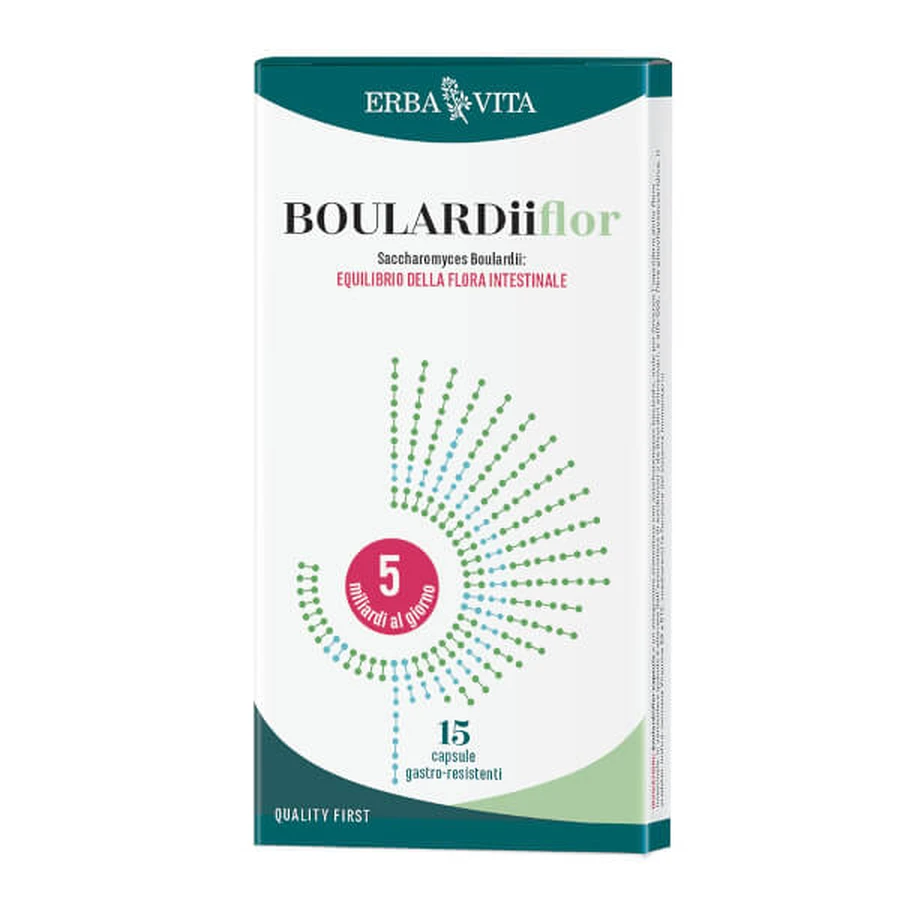 Boulardiiflor 15 capsule Erba Vita