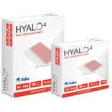 Hyalo4 niet-hechtend schuimverband, 10x10 cm, 10 stuks, Fidia Farmaceutici