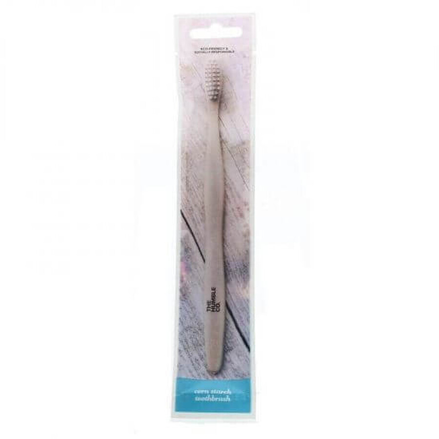 Brosse à dents végétalienne en amidon de maïs, 1 pièce, Humble