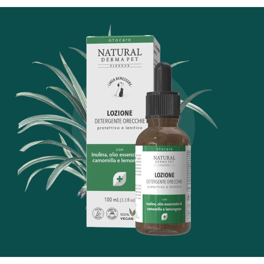 NATURAL DERMA PET HONDENOOR REINIGINGSLOTION 75 ML