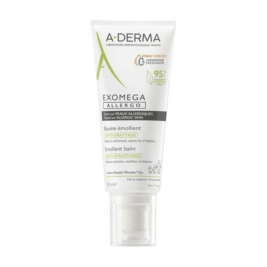A-Derma Exomega Allergo balsam zmiękczający 200ml: ceny i cechy