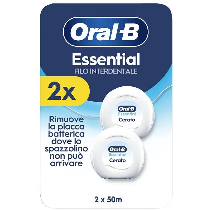 ORALB MAN ALAMBRE INTERD CERA 2PCS