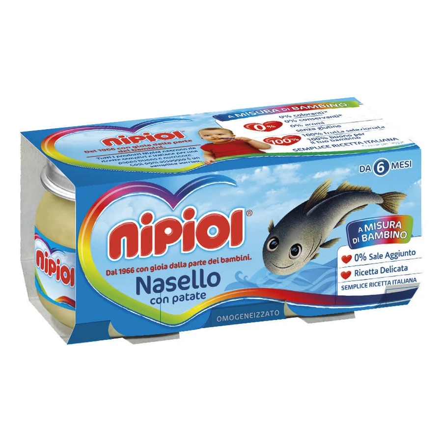 OMO NIPIOL Heek+Pat.2x80g