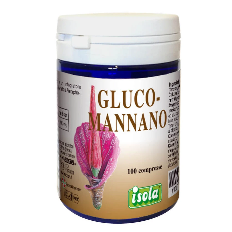 GLUCOMANNANE 100CPR 40G