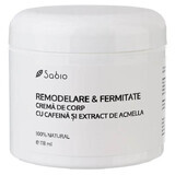 Crème pour le corps à la caféine et à l'acmella Remodeler et raffermir, 118 ml, Sabio