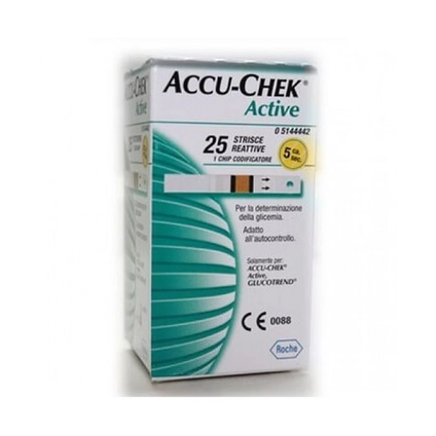 ACCUCHEK ACTIVE 25 TIRAS
