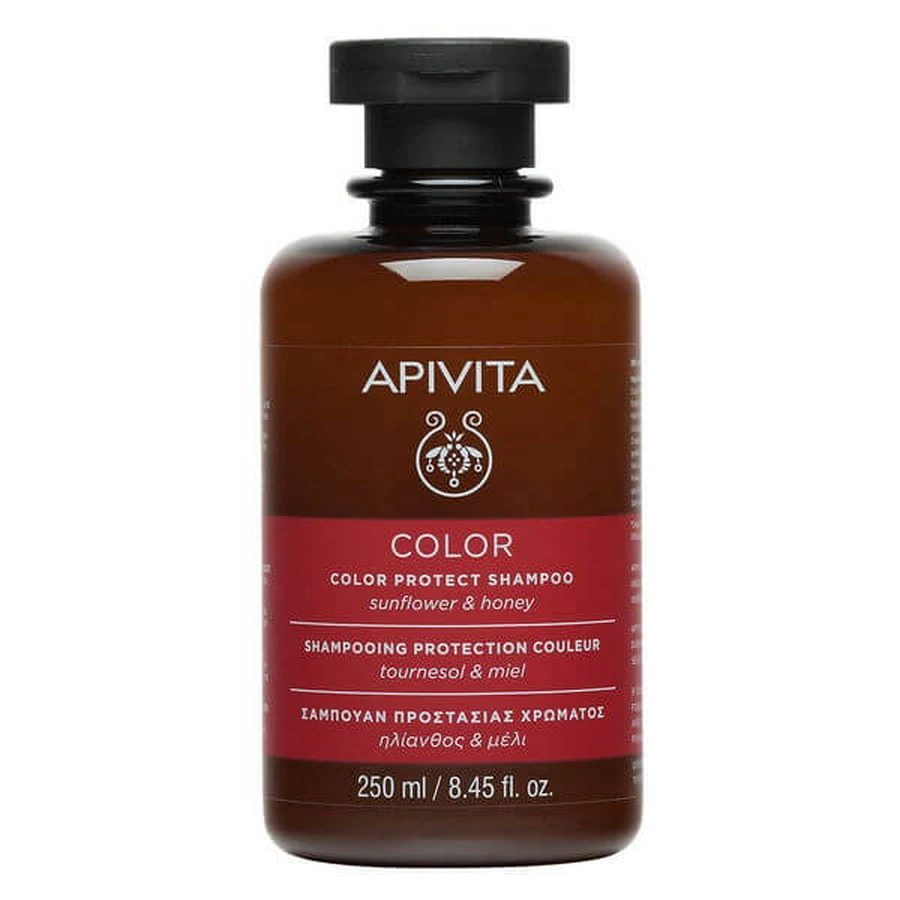 Apivita Color Shampoo Ochrona przed słońcem i miodem 250ml: ceny i cechy