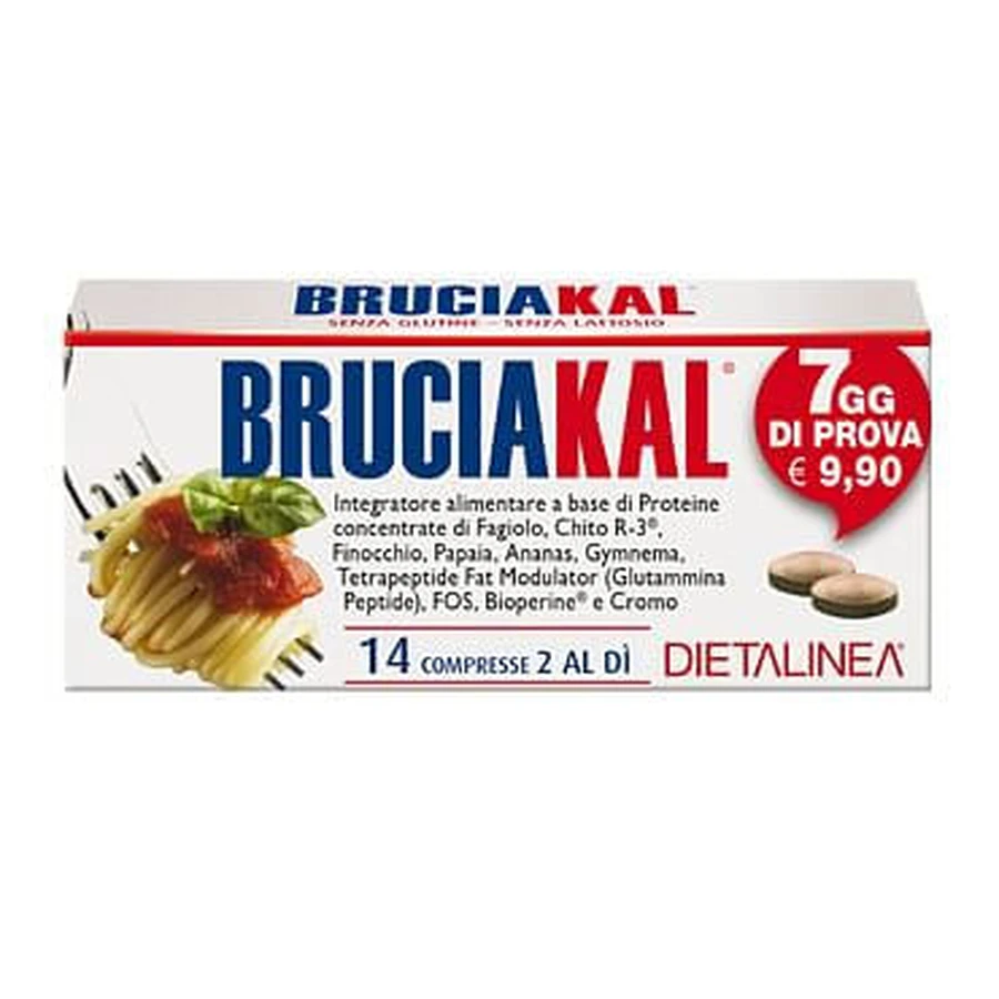 Bruciakal 7 dni 14 tabletek Dietalinea: ceny i cechy
