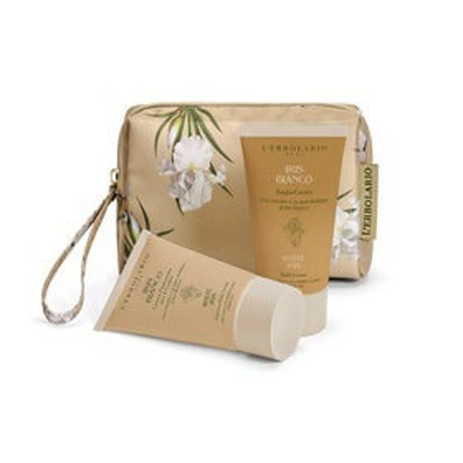 Iris White Beauty Clutch Tasche