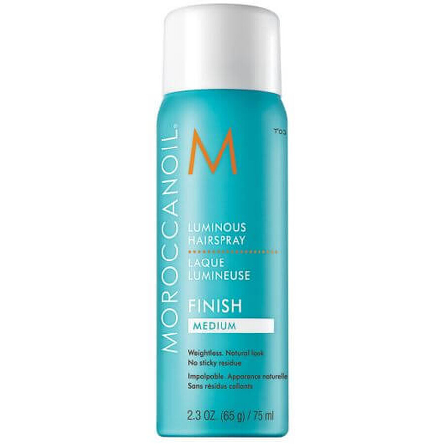 Fixative Moroccanoil Luminous Hairspray Medium - medium hold 75ml