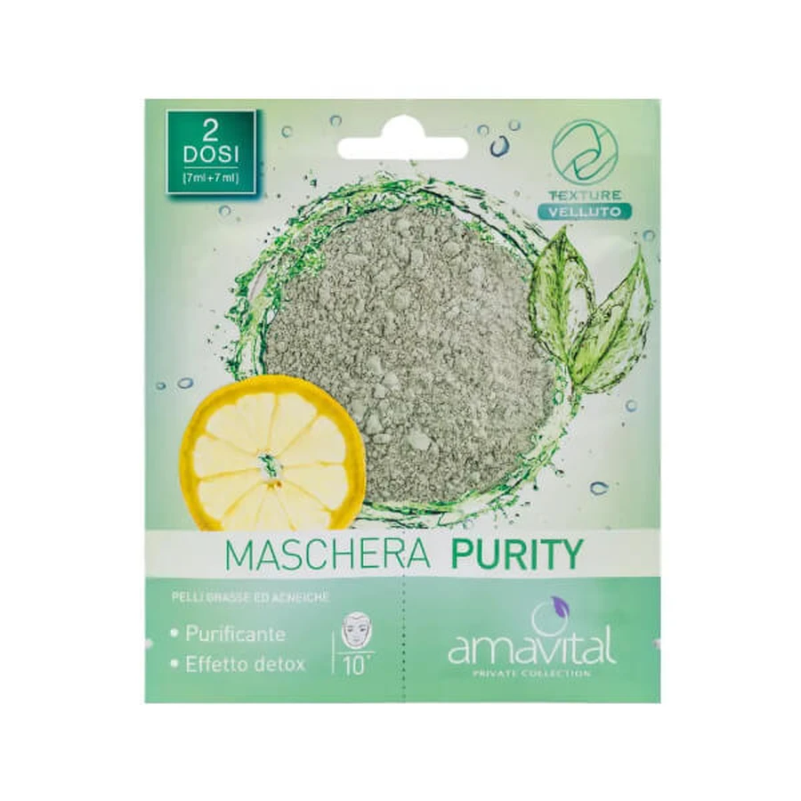 Amavital Oficine Cleman – Maschera Purity Viso 14ml