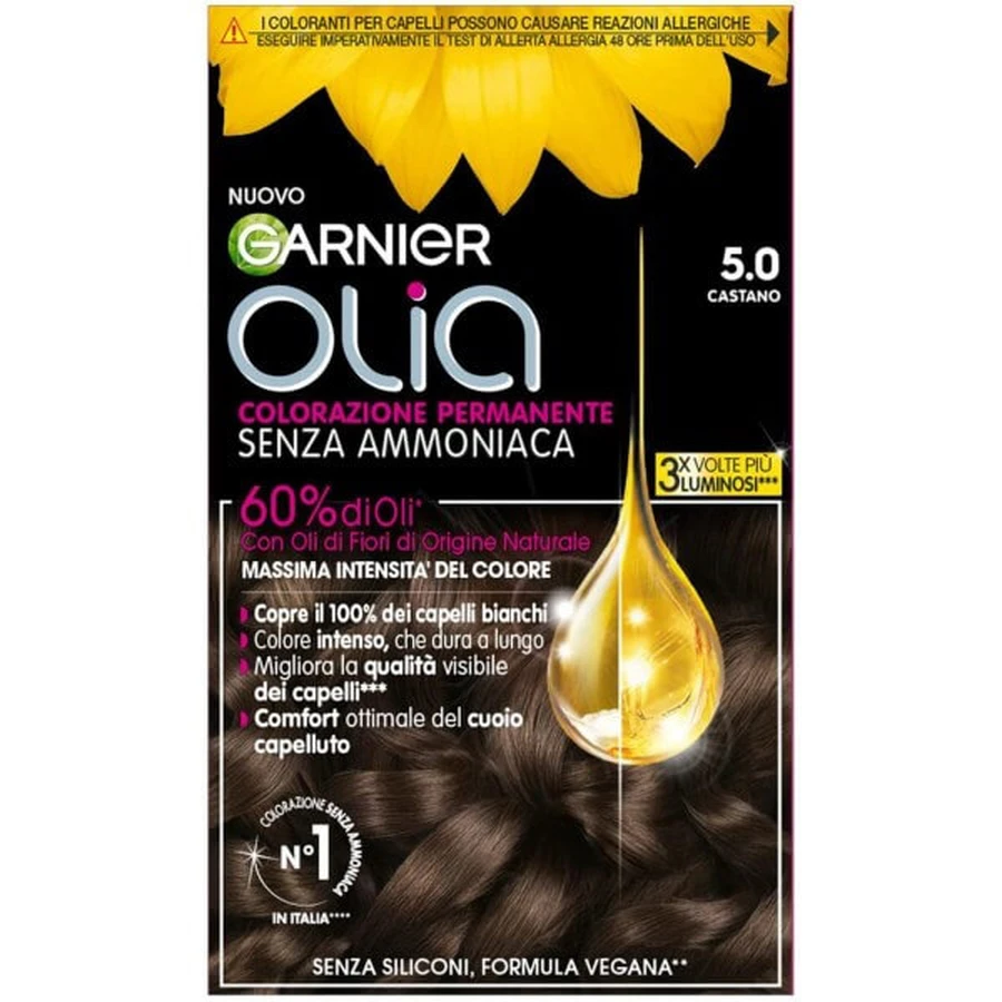 GARNIER OLIA COLORAZIONE PERMANENTE 5.0 CASTANO CHIARO
