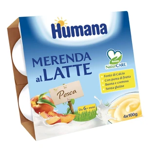 HUMANA Mer.Pfirsich 4x100g