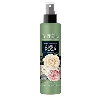 Euphidra Agua Perfumada Rosa En Botella Con Etiqueta Bomba Pulverizador