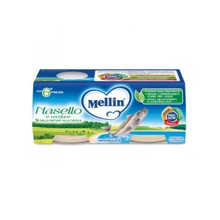 Mellin Homogenised Fish Hake 4x80g