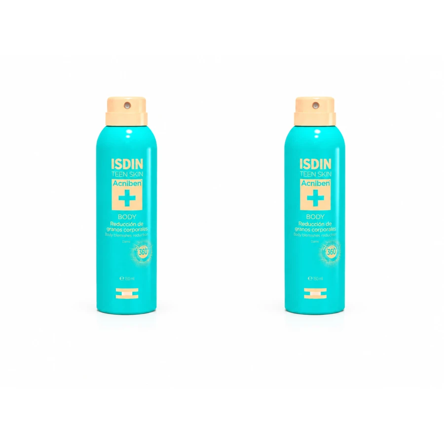 Isdin Teen Skin Acniben Spray, 2x150 ml