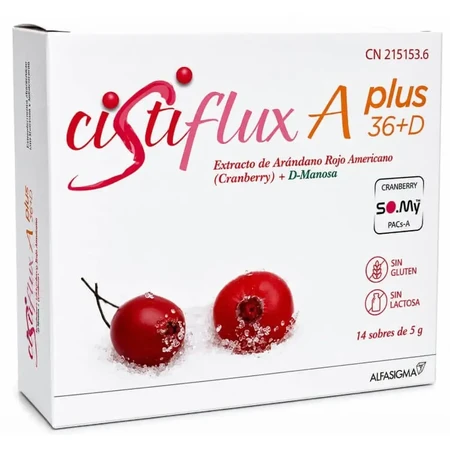 Cistiflux A Plus 36+D, 2x14 sachet