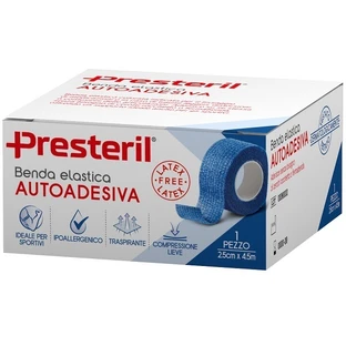 PRESTERIL BANDAGE EL 2.5X450 BLAU