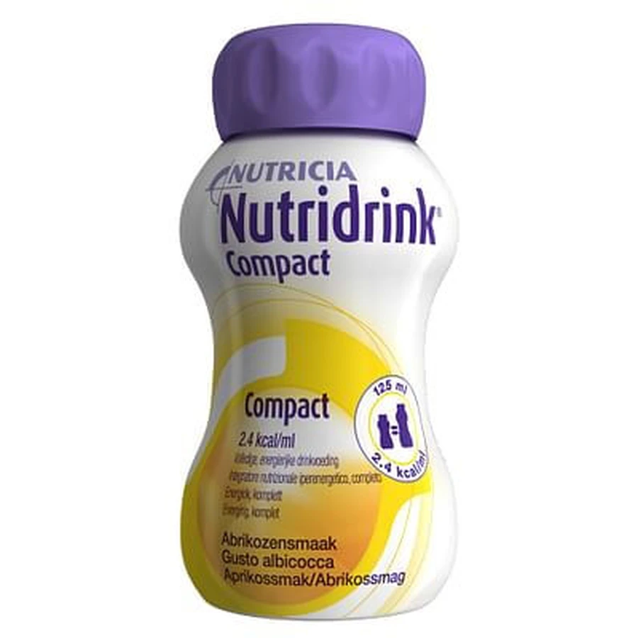 Nutridrink Compact Abricot 4x125 Ml
