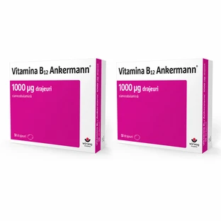Vitamine B12 Ankermann, 1000 μg, 2x50 sachets, Worwag Pharma