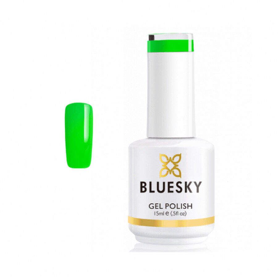 Vernis à ongles semi-permanent Bluesky UV Apple Green 15ml 